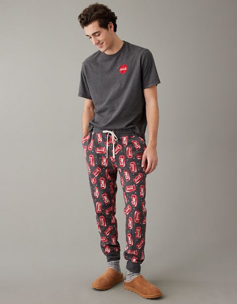 Мужские свитеры American Eagle AE Coca Cola Fleece PJ Set