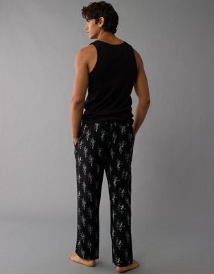 AE Printed Flannel PJ Pant