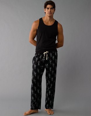 AE Printed Flannel PJ Pant