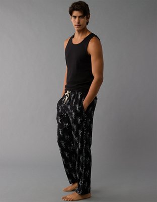 AE Printed Flannel PJ Pant