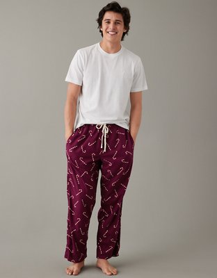 AE Printed Flannel PJ Pant