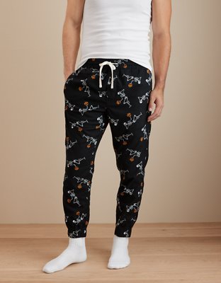 Мужские брюки American Eagle AE Halloween Flannel Jogger — фото 4