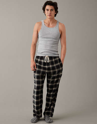 Pantalon de pyjama en flanelle à image AE