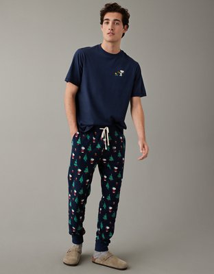 AE Snoopy Fleece PJ Set