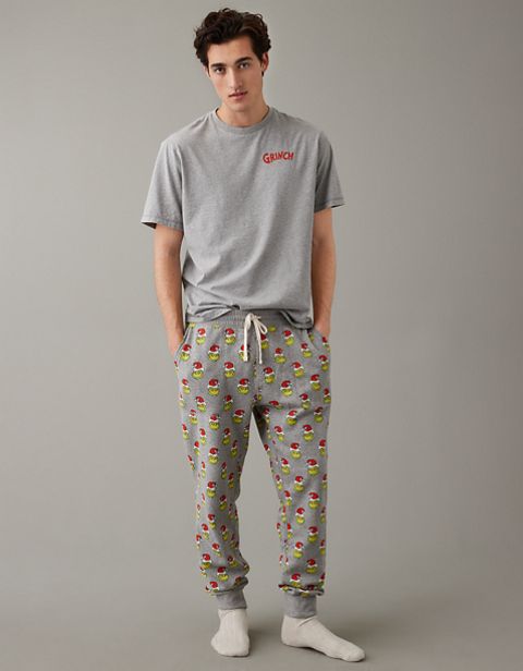 Мужские свитеры American Eagle AE Grinch Fleece PJ Set