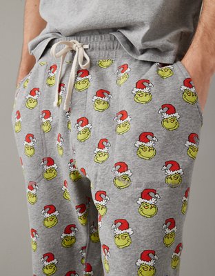 AE Grinch Fleece PJ Set