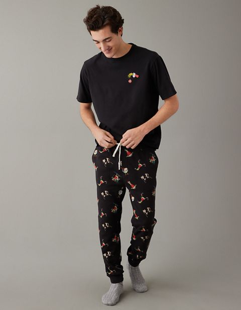Мужские свитеры American Eagle AE Grinch & Max Fleece PJ Set