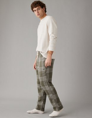 AE Flannel Joggers