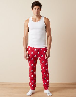 Navy Blue Snoopy Floral Lounge Pants