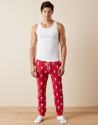 Peanuts Snoopy with a Big Red Bow Sleep Pants Blue