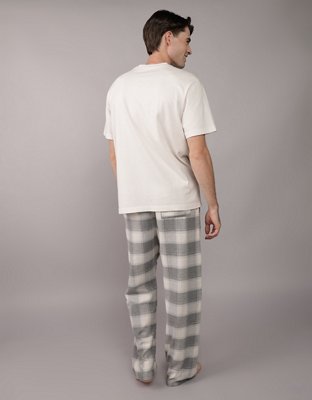 AE Tee & Flannel PJ Set