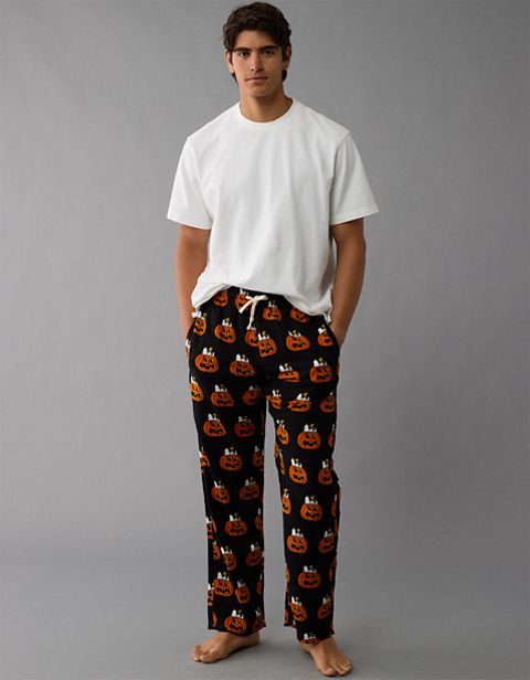 Мужские брюки American Eagle AE Snoopy Flannel Lounge Pant
