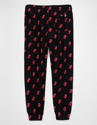 AE Rolling Stones Flannel Lounge Jogger