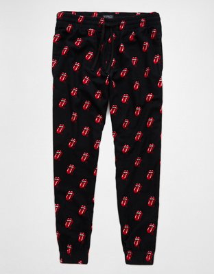 AE Rolling Stones Flannel Lounge Jogger