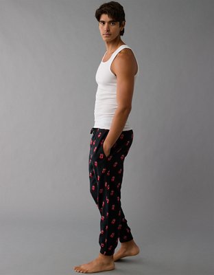 Мужские брюки American Eagle AE Rolling Stones Flannel Lounge Jogger — фото 4