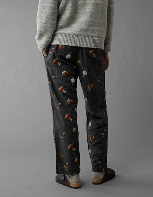 AE Grinch Flannel Lounge Pant