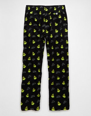 AE Grinch Flannel Lounge Pant