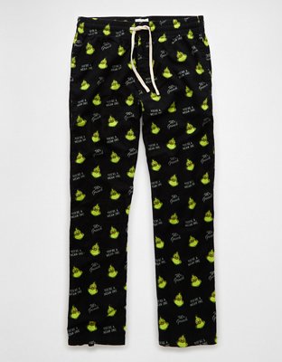 AE Grinch Flannel Lounge Pant