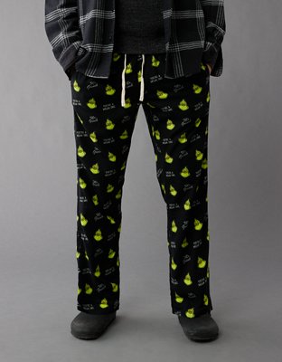 Grinch flannel pajama pants sale