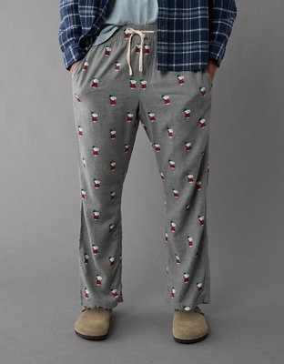 AE Snoopy Flannel Lounge Pant