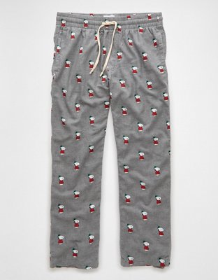 AE Snoopy Flannel Lounge Pant