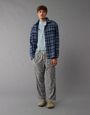 AE Peanuts Flannel Lounge Pant