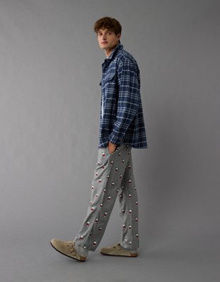 AE Snoopy Flannel Lounge Pant