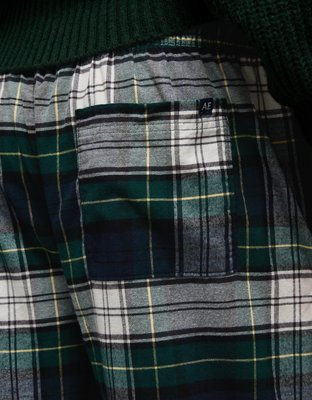 AE Pantalones de Pijama de Flannel
