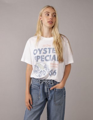 AE Oversized Food Graphic T-Shirt