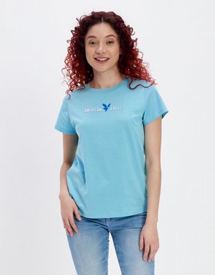 AE Keyhole Tie-Front Tee