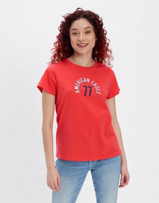 AE Keyhole Tie-Front Tee