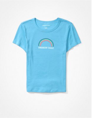 Женские футболки American Eagle AE Hey Baby Tee — фото 3