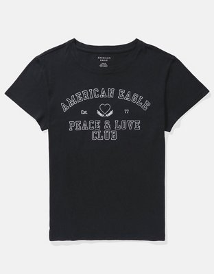 Женские футболки American Eagle AE Slim Graphic Tee — фото 3