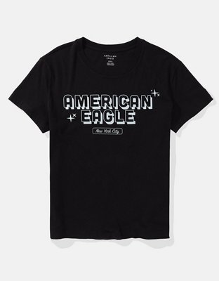Женские футболки American Eagle AE Short-Sleeve Graphic Tee — фото 3