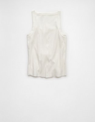 AE Wisconsin Badgers Graphic Notch Neck Tank Top