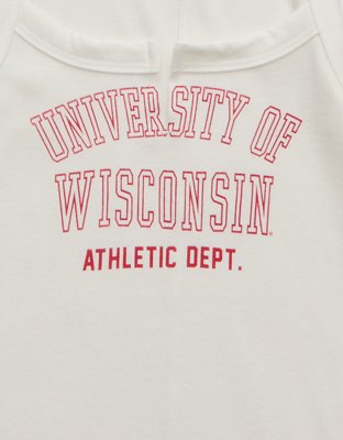AE Wisconsin Badgers Graphic Notch Neck Tank Top