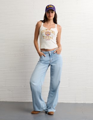 AE LSU Tigers Graphic Notch Neck Tank Top