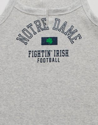 AE Notre Dame Fighting Irish Graphic Notch Neck Tank Top