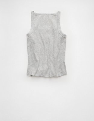 AE Georgia Bulldogs Graphic Notch Neck Tank Top