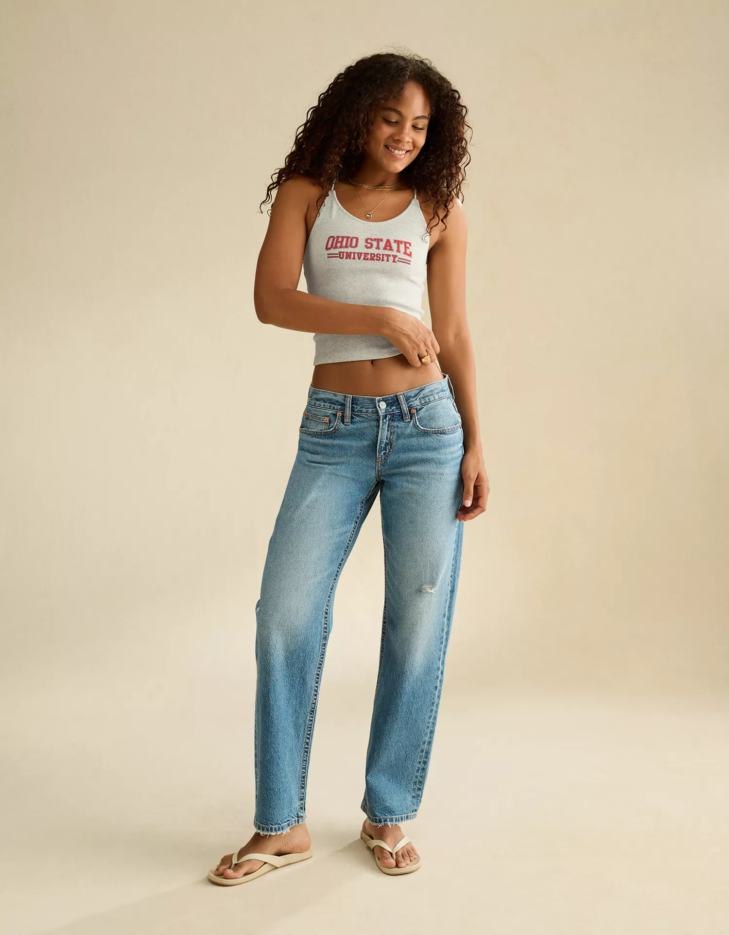AE Ohio State Buckeyes Strappy-Go-Lucky Tank Top - thumbnail 5