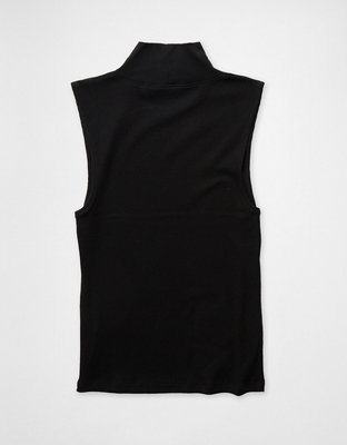 AE Butterplush Mock Neck Top