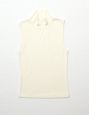 AE Butterplush Mock Neck Top