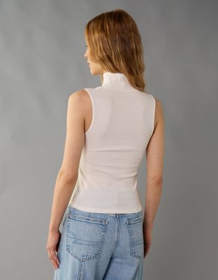 AE Butterplush Mock Neck Top