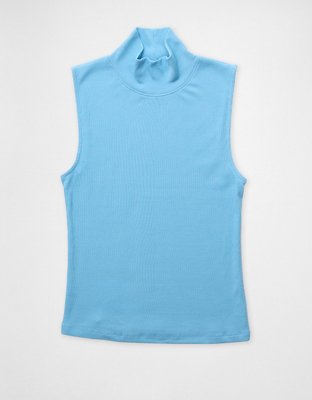 AE Butterplush Mock Neck Top