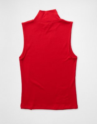 AE Butterplush Mock Neck Top