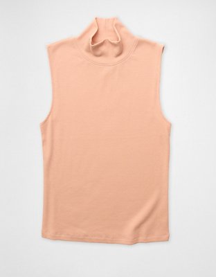 AE Butterplush Mock Neck Top