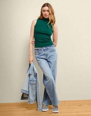 AE Cozy Mock Neck Tank Top