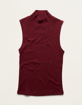 AE Cozy Mock Neck Tank Top