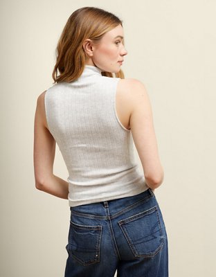 AE Cozy Mock Neck Tank Top