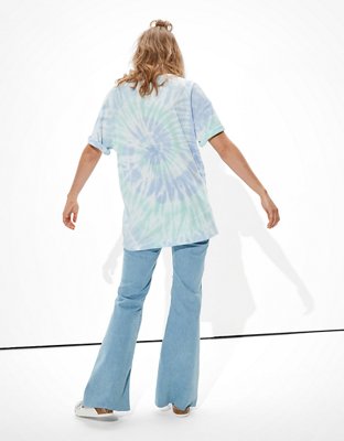 Женские футболки American Eagle AE Oversized Earth Day Graphic T-Shirt — фото 2